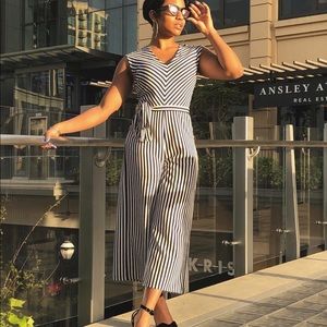 Black and White Striped Jumper!